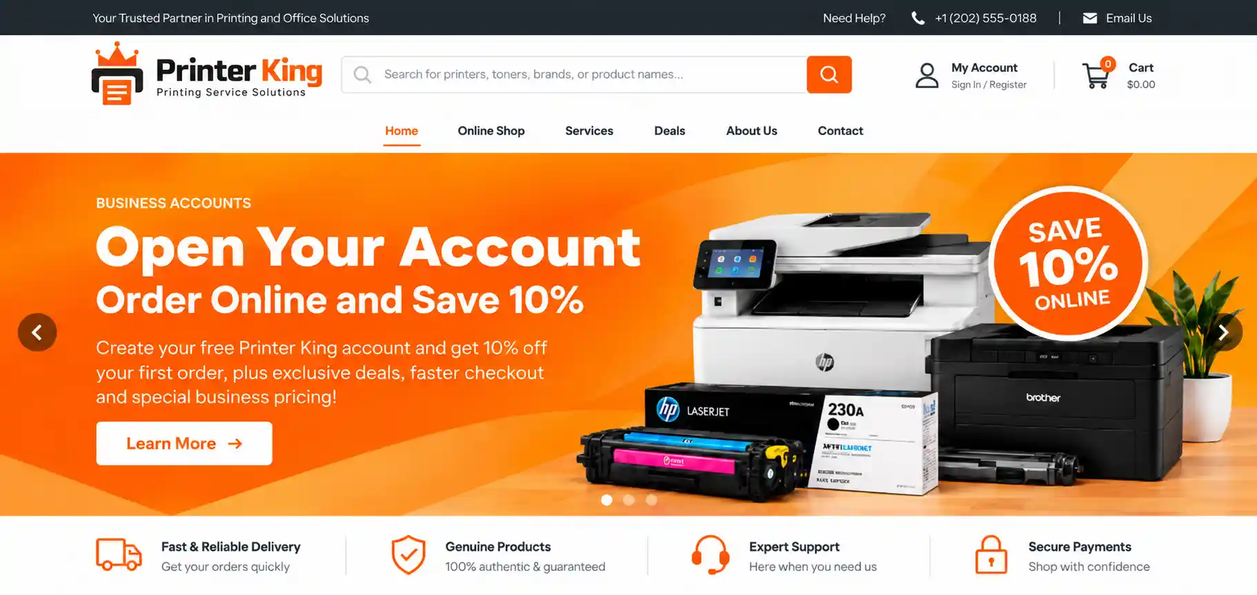 PRINTER KING STORE
