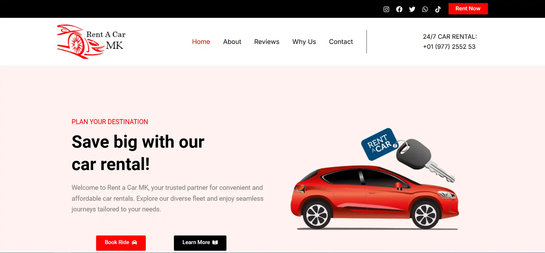 RENT A CAR MK